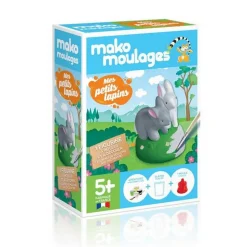 Moulage en plâtre : Mes petits lapins - Mako Creations