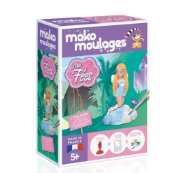 Moulage en plâtre Mako créations : ma fée de l'air - Mako Creations
