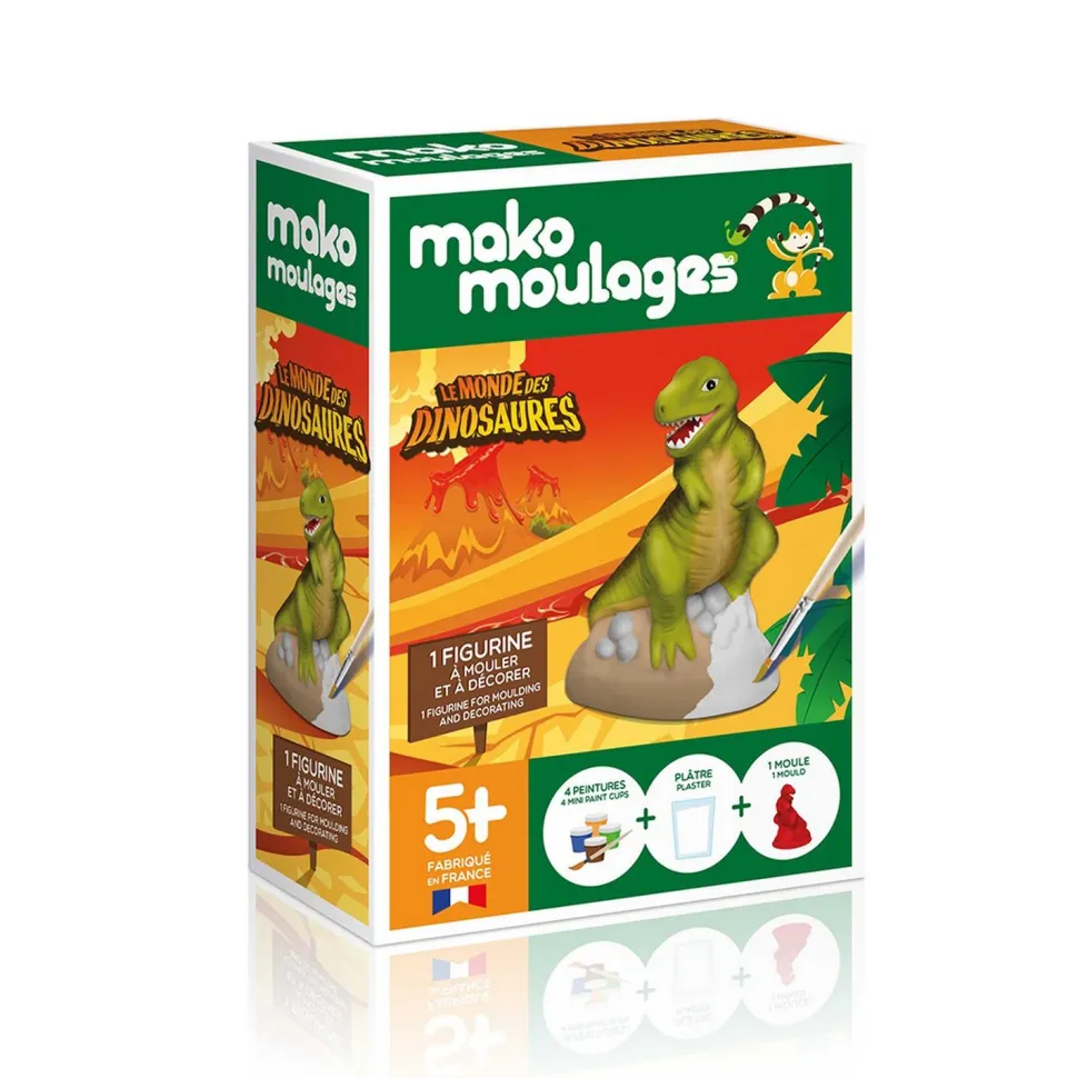 Moulage en plâtre Mako Moulages : Le Monde Des Dinosaures - Mako Creations