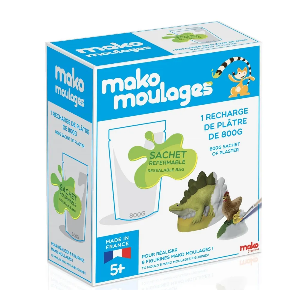 Moulage en plâtre Mako Moulages : Recharge de plâtre - Mako Creations