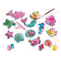 Moulage et peinture - Créatures de l'océan - SES Creative