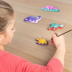 Moulage et peinture : Dinos fantaisie - SES Creative