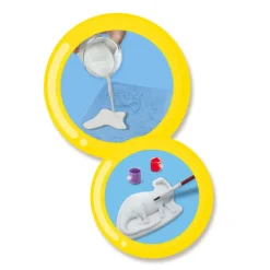 Moulage et peinture : Dinos fantaisie - SES Creative