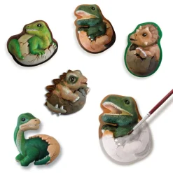 Moulage et peinture : Œufs de dinos - SES Creative