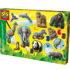 Moulage et peinture d'animaux - SES Creative
