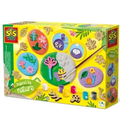 Moule et peinture en relief - SES Creative