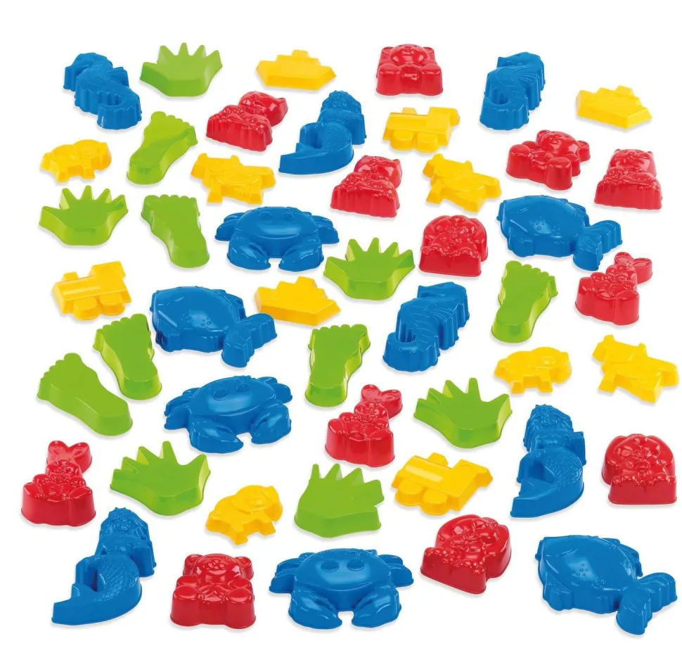 Moules de sable, set de 48 pièces - Eduplay