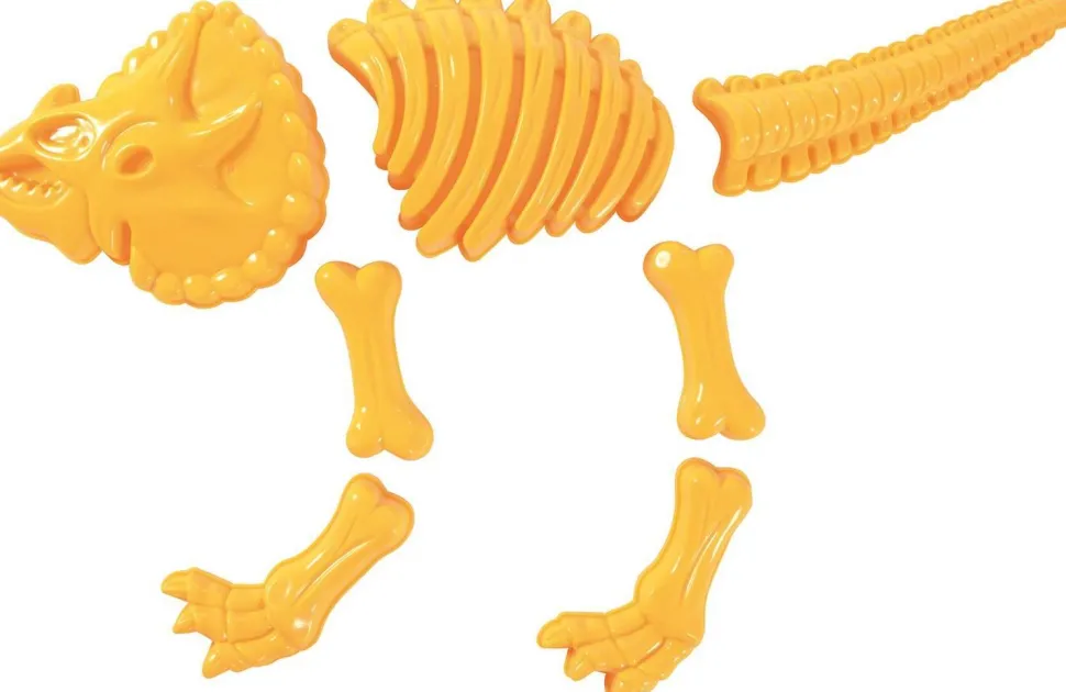 Moules de sable Triceratops jaune - Eduplay