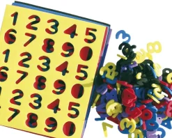 Mousse caoutchoutée, chiffres, set de 150 - Eduplay