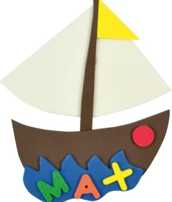 Mousse caoutchoutée, lettres, set de 130 - Eduplay