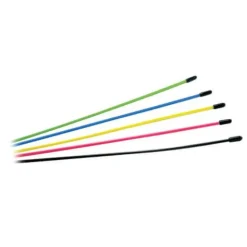 Multi ColouRouge Assorted Antenna Tubes 6Pcs - Fastrax
