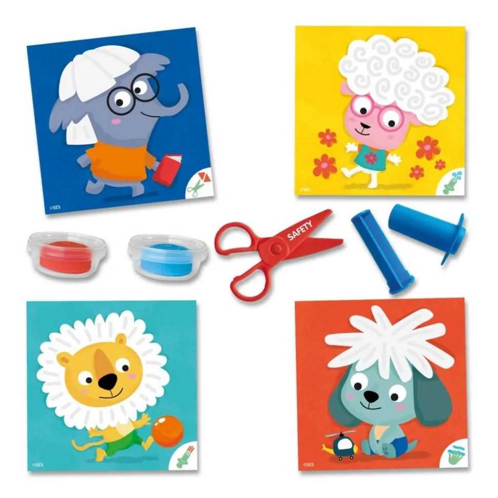 My first - Coiffures en pâte à modeler - SES Creative