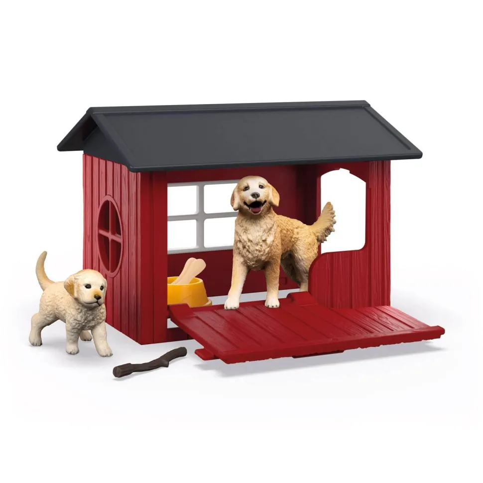 Niche avec Golden Retriever - Schleich