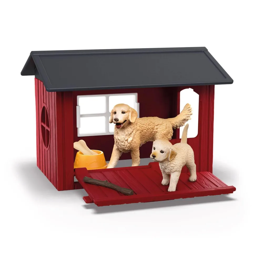 Niche avec Golden Retriever - Schleich