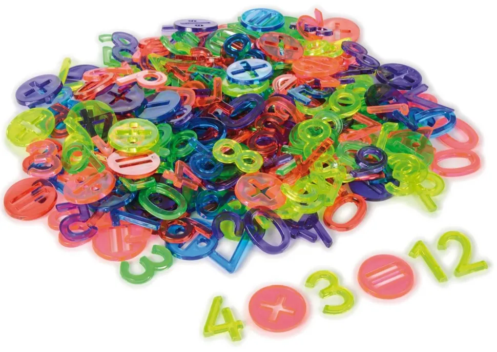 Nombres arc-en-ciel et signes mathématiques - Eduplay