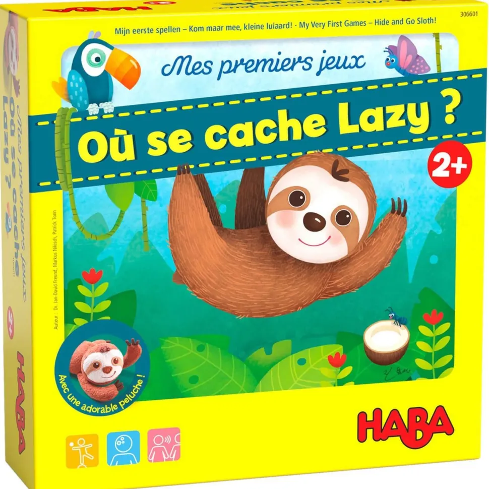 Où se cache Lazy? - Haba