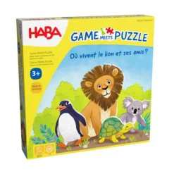 Où vivent le lion et ses amis ? - Game Meets Puzzle - Haba