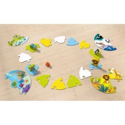 Où vivent le lion et ses amis ? - Game Meets Puzzle - Haba