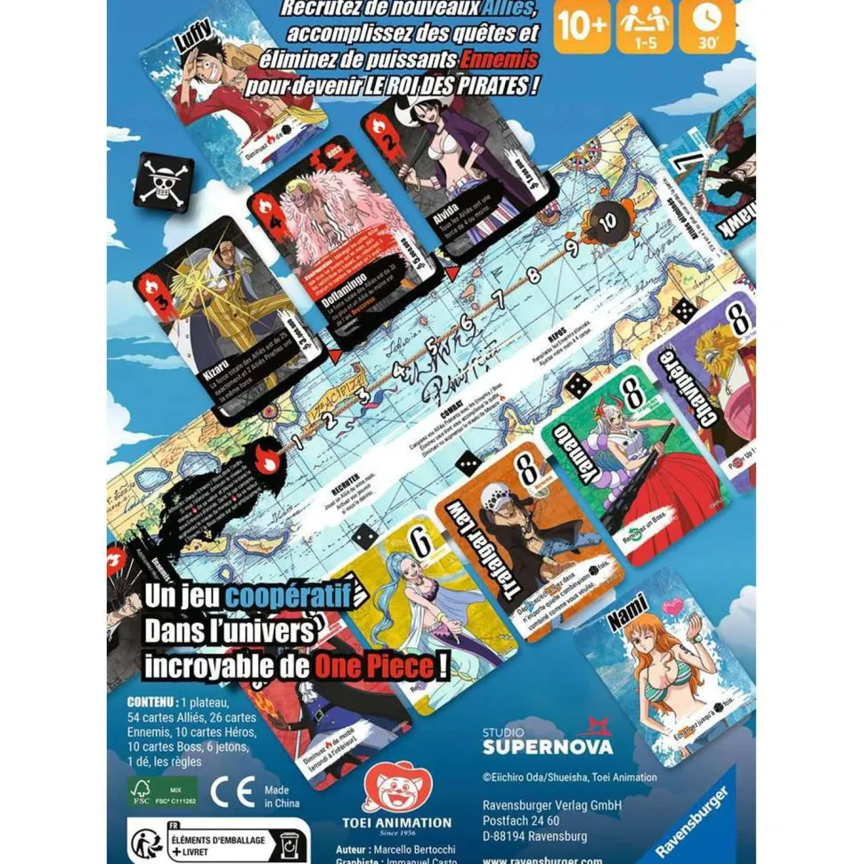One Piece Nakama - Alliés & Ennemis - Ravensburger