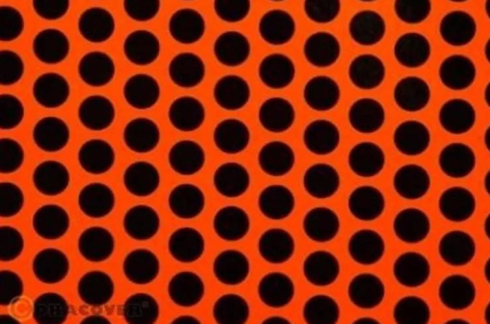 Oracover Fun Orange/Black 2m - Oracover