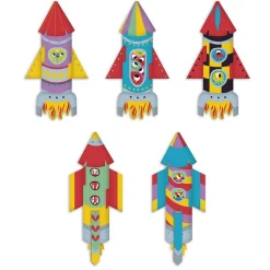 Origamis : 10 Fusées En Papier A Créer - Janod