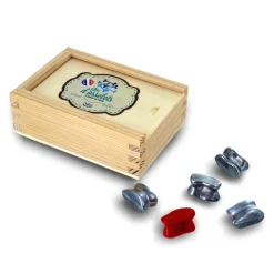 Osselets : Coffret à rayures - Vilac