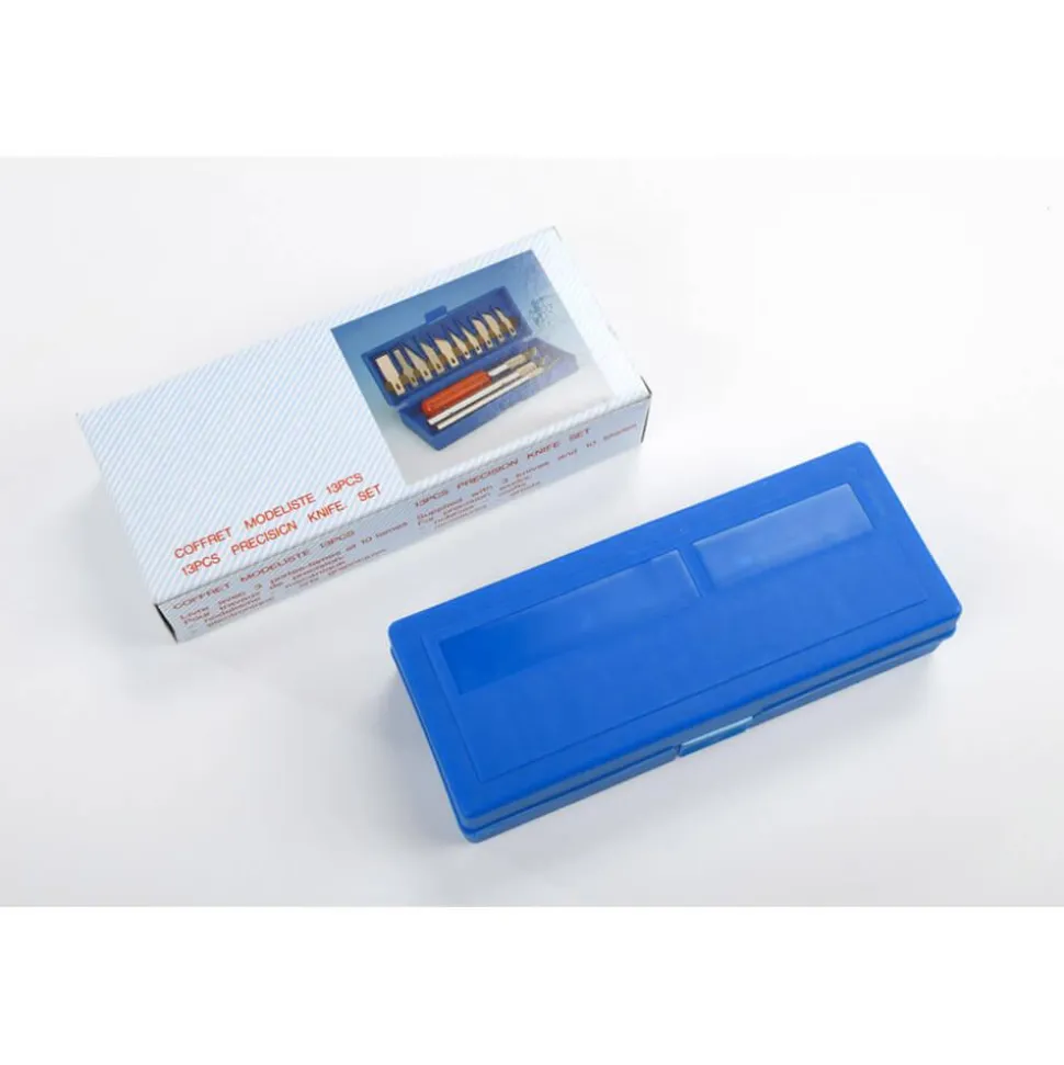 Outillage pour maquette : Jeu de couteaux et lames - Amati