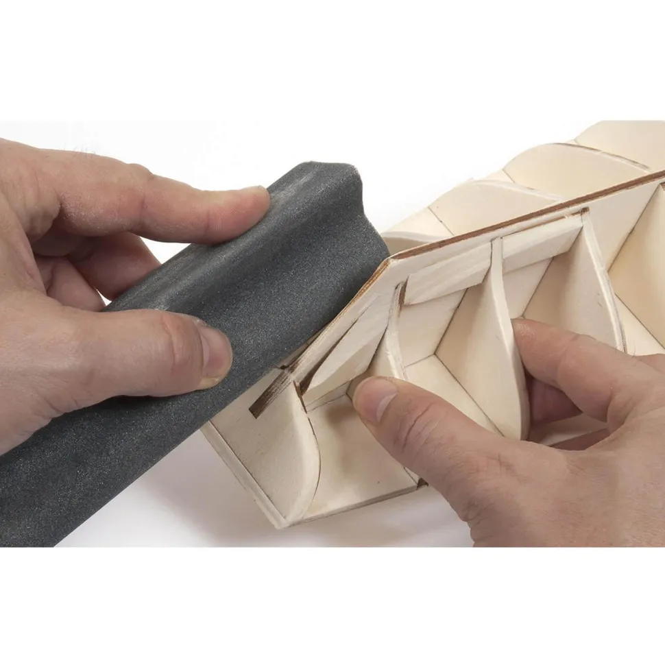 Outillage pour maquettes : Cale à poncer courbe - OCCRE