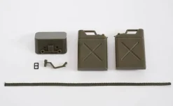 Pack Bidons d'essence Jeep Willys 1/12 - RocHobby