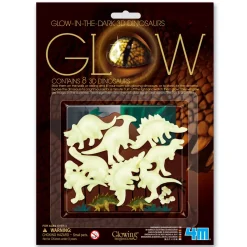 Pack de 8 dinosaures phosphorescents - 4M