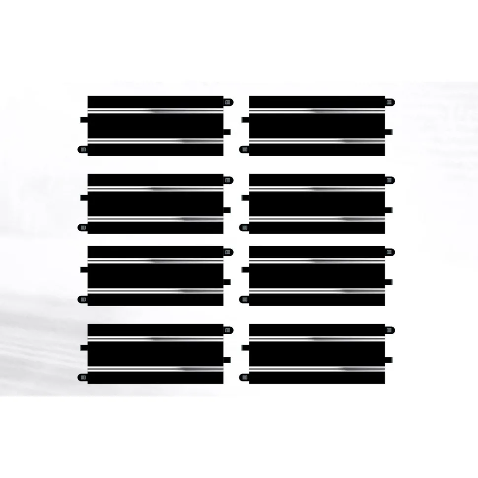 Pack extension de circuit de voiture n°5 : Rails standards droits - Scalextric