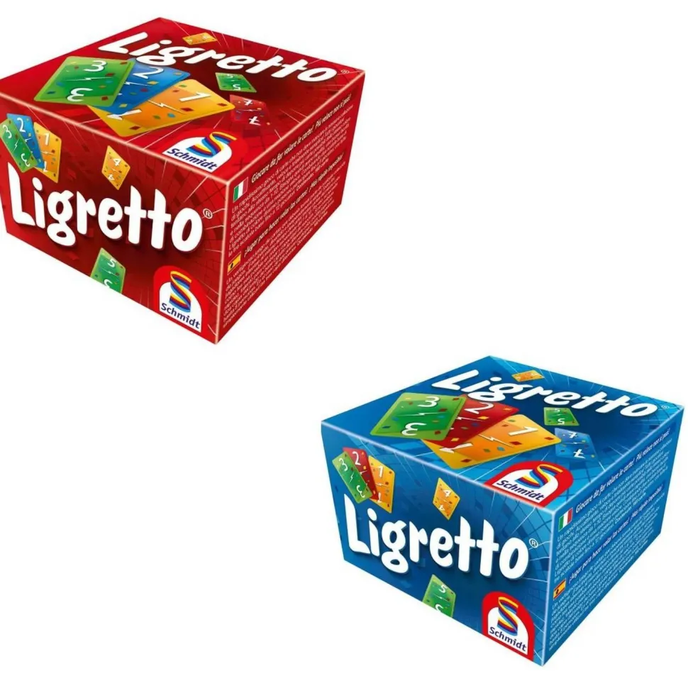 Pack Ligretto Bleu + Rouge - Schmidt