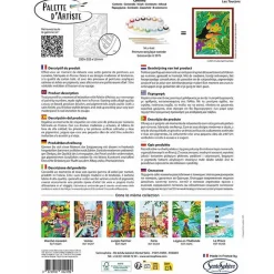 PALETTE D'ARTISTE - Les Toucans - Sentosphère