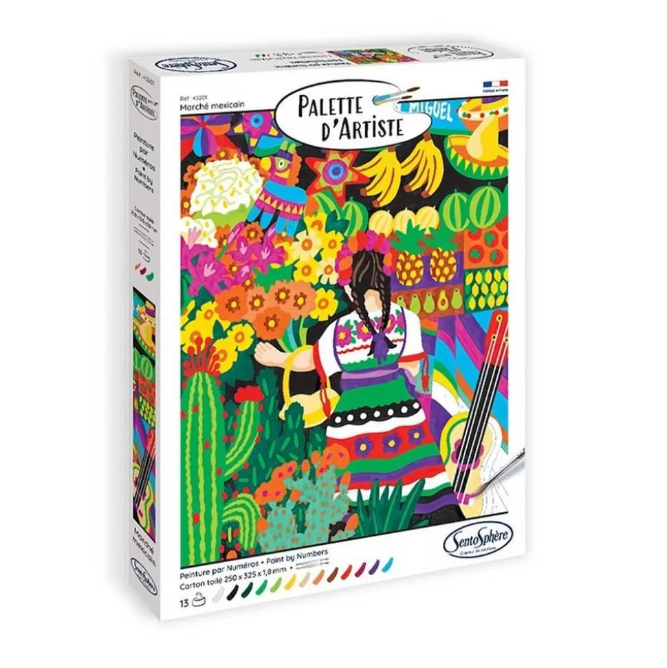 PALETTE D'ARTISTE - Marché mexicain - Sentosphère