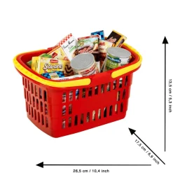 Panier de courses garni de produits français - Klein