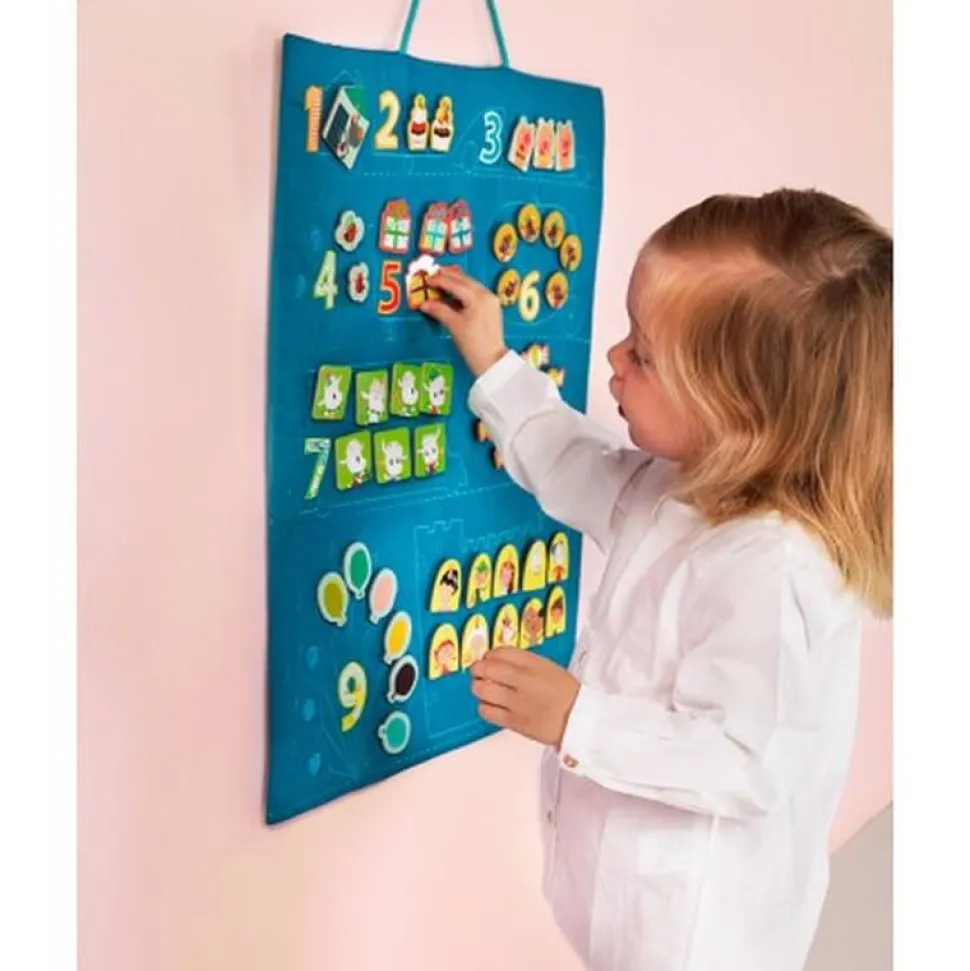 Panneau J'apprends à compter - Lilliputiens