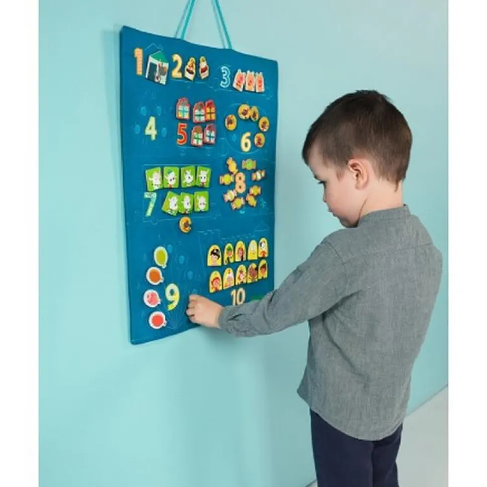 Panneau J'apprends à compter - Lilliputiens