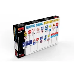 Panneaux de signalisation Ukraine 2010 – 1:35 - Mini Art