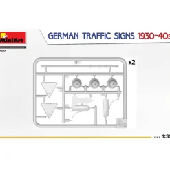 Panneaux de signalisation allemands 1930-40 – 1:35 - Mini Art