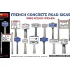 Panneaux routiers béton Paris 1930-40 – 1:35 - Mini Art