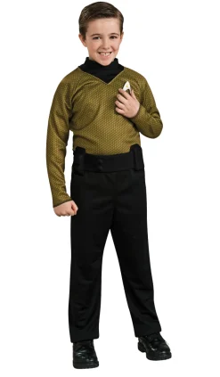 Panoplie Capitaine Kirk™ Enfant Star Trek™ Jaune - RueDeLaFete