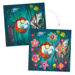 PAPIER CREATIF : Rock n Roses - Djeco