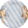 Paquet de 10 Assiettes Coquillages 22,5cm - RueDeLaFete