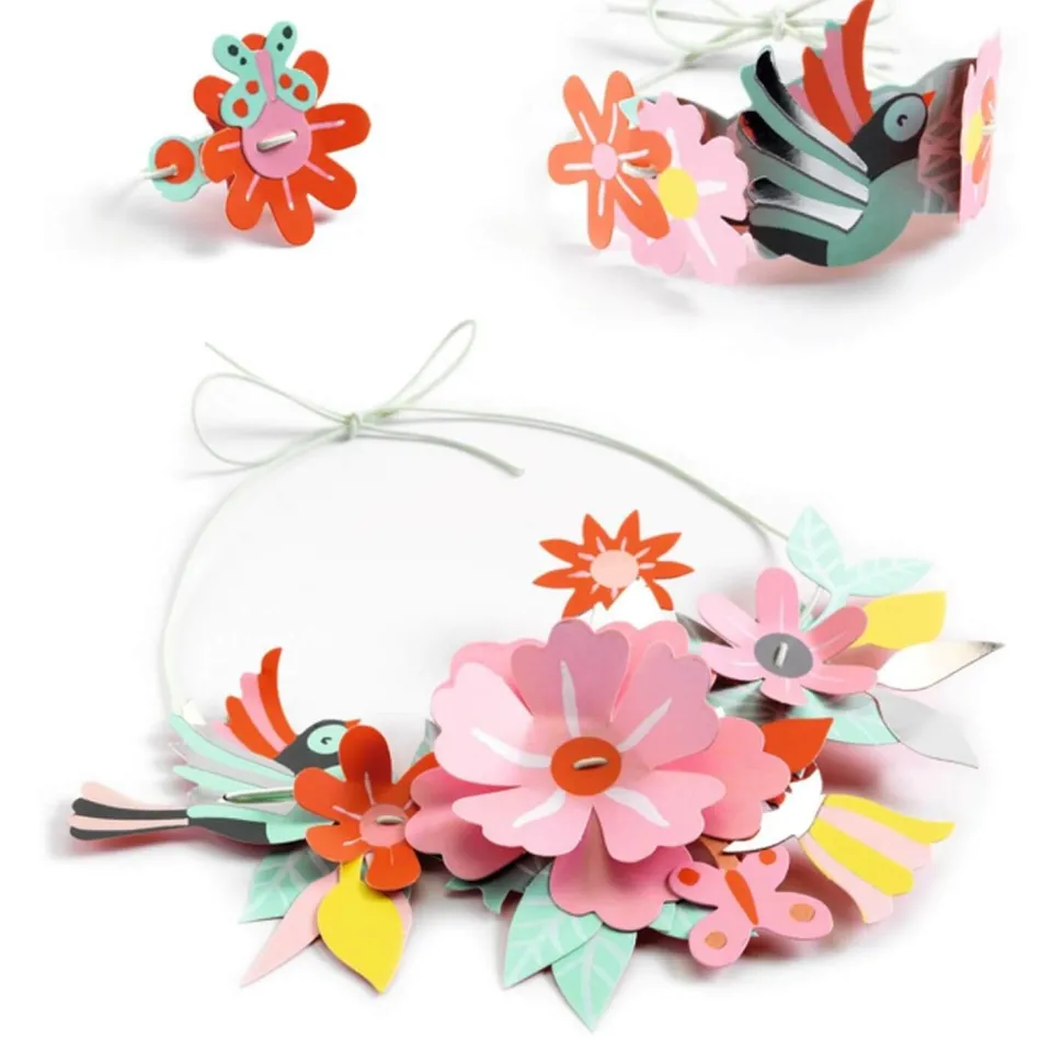 Parures de bijoux à créer : Gaité colorée - Djeco