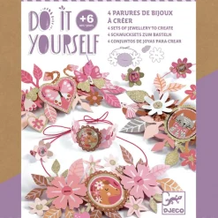 Parures de bijoux à créer : Doux médaillons - Djeco