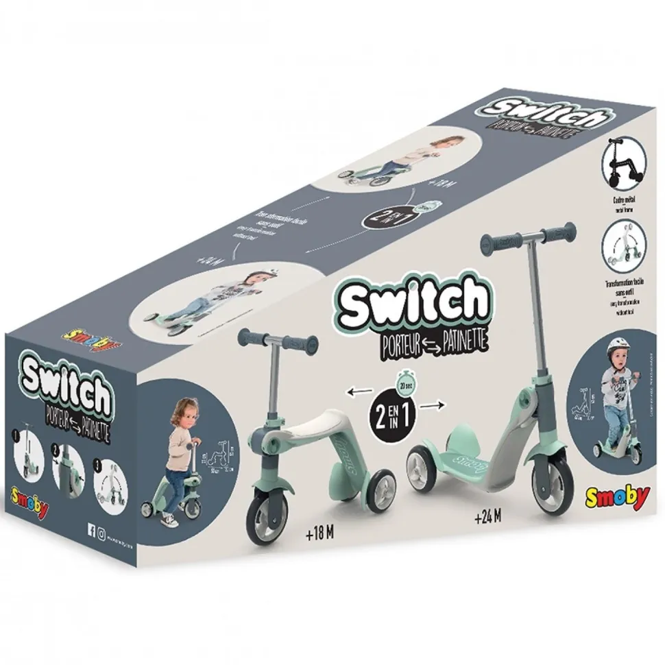 Patinette Reversible 2 En 1 - Smoby