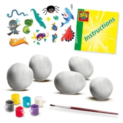 Peindre des galets et autocollants - SES Creative