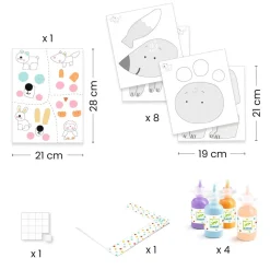 Peinture à doigts : La patouille - Djeco