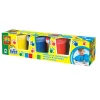 Peinture à doigts My first : 4 pots de 150 ml : Couleurs primaires - SES Creative
