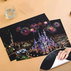 Peinture à gratter : Montgolfières en Turquie - Figured'Art